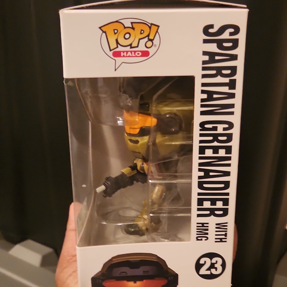 Funko Pop #23 Halo Spartan Grenadier with HMG Best Buy Exclusive - Picture 5 of 9